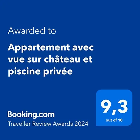 Avec Vue Sur Chateau Et Piscine Privee * Ιέρ